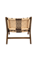 Tribal Pattern Lounge Chair | Dutchbone Landa | Oroatrade.com
