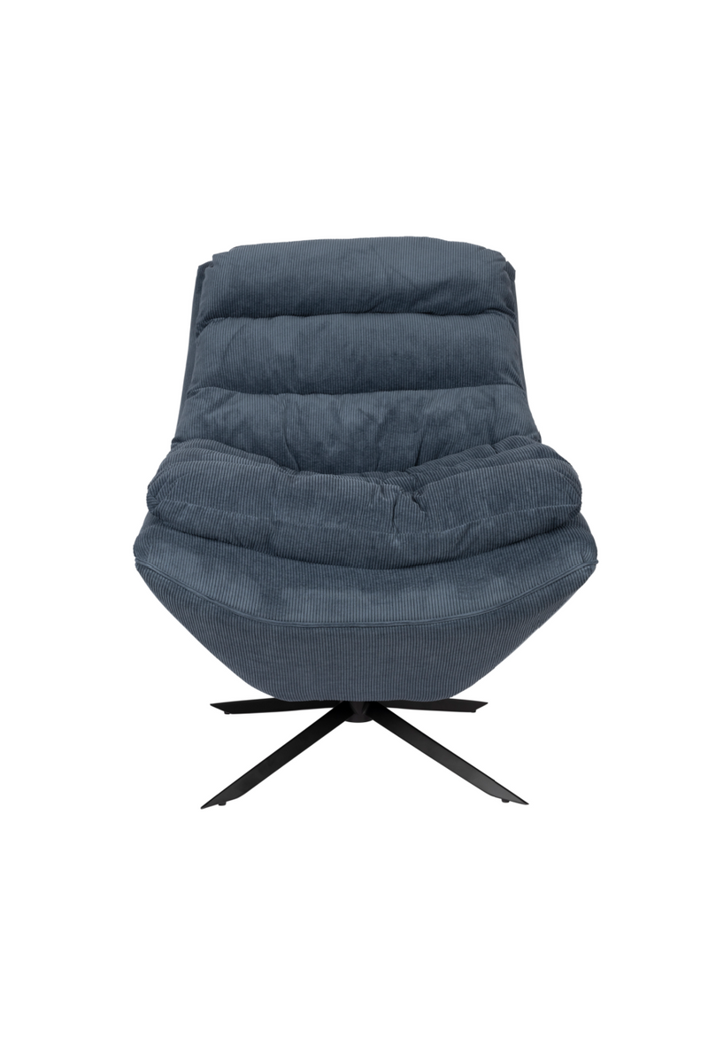 Upholstered Swivel Lounge Chair | Dutchbone Vince | Oroatrade.com