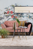 Pink Velvet 2-Seater Sofa | Dutchbone Kate | Oroatrade.com