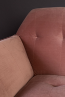 Pink Velvet 2-Seater Sofa | Dutchbone Kate | Oroatrade.com