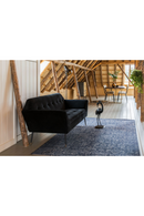 Black Velvet 2-Seater Sofa | Dutchbone Kate | Oroatrade.com