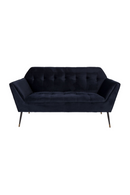 Deep Blue Velvet 2-Seater Sofa | Dutchbone Kate | Oroatrade.com