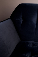 Deep Blue Velvet 2-Seater Sofa | Dutchbone Kate | Oroatrade.com