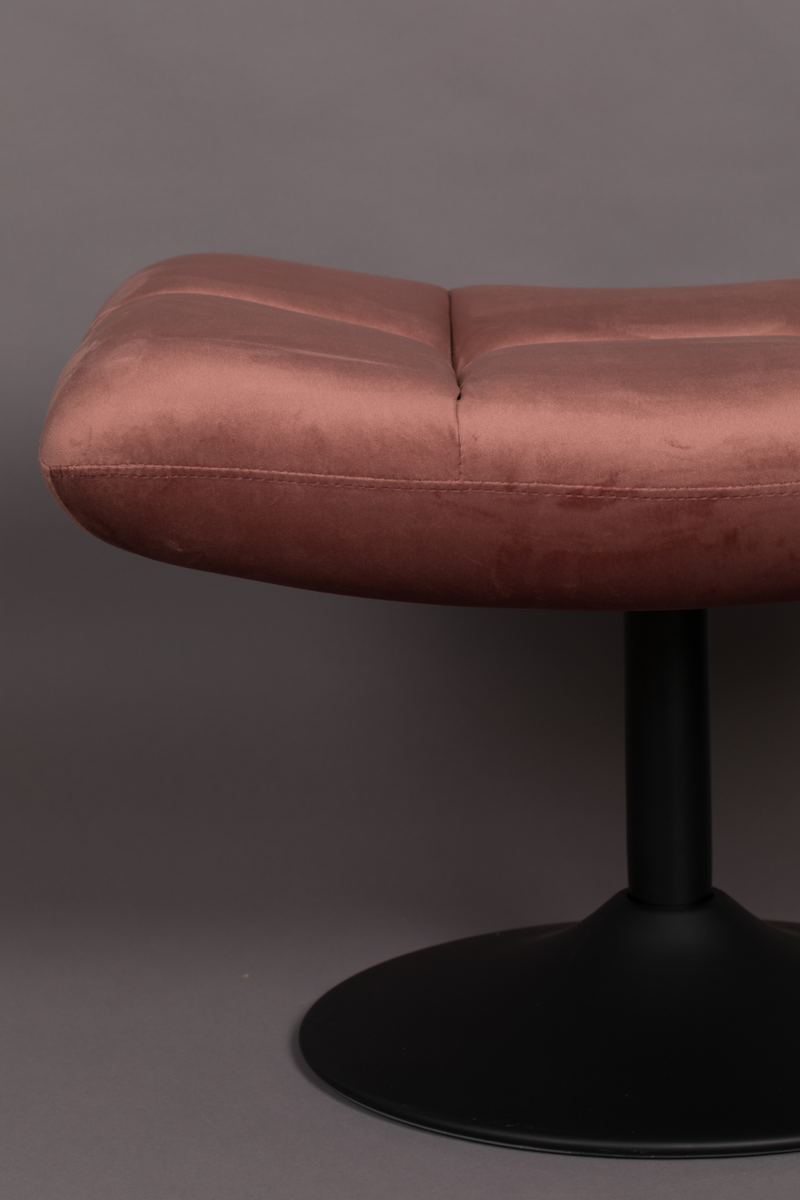 Pink Upholstered Ottoman | Dutchbone Bar | Oroatrade.com