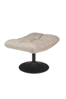 Pedestal Base Padded Hocker | Dutchbone Bar | Oroatrade.com