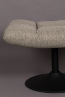 Pedestal Base Padded Hocker | Dutchbone Bar | Oroatrade.com