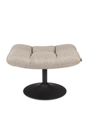 Pedestal Base Padded Hocker | Dutchbone Bar | Oroatrade.com