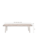 Walnut Dining Bench | Dutchbone Alagon | Oroatrade.com