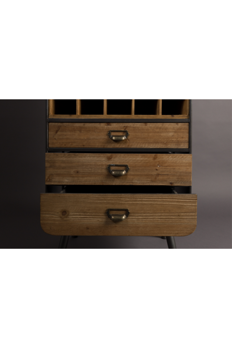 Wooden Wine Cabinet | Dutchbone Vino | Oroatrade.com