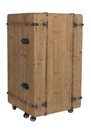 Wheeled Bar Cabinet | Dutchbone Lico | Oroatrade.com