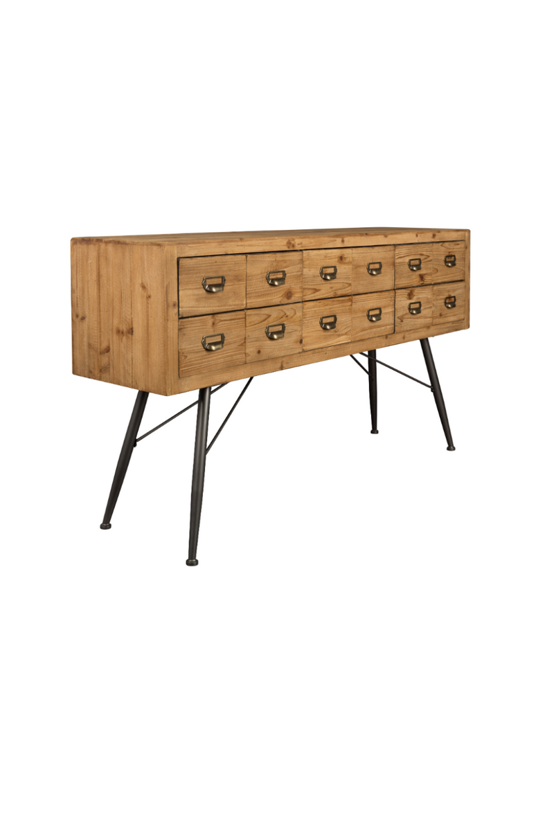 Wood Sideboard With Drawers | Dutchbone Six | Oroatrade.com