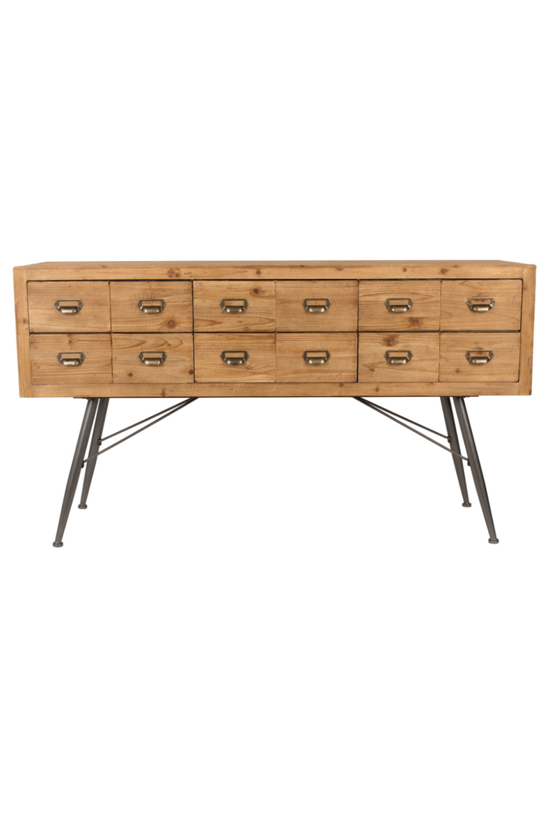 Wood Sideboard With Drawers | Dutchbone Six | Oroatrade.com
