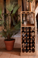 Tall Wooden Wine Cabinet | Dutchbone Claude | Oroatrade.com