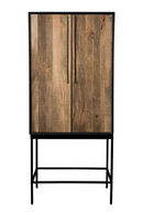 Acacia Wood Accent Cabinet | Dutchbone Nairobi | Oroatrade.com
