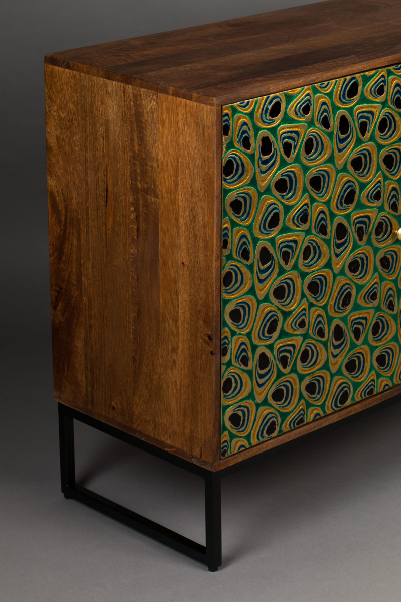 Mango Wood Multi-colored Cabinet | Dutchbone Meena | Oroatrade.com