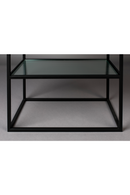 Black Framed Glass Cabinet | Dutchbone Boli | Oroatrade.com