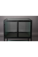 Black Framed Glass Cabinet | Dutchbone Boli | Oroatrade.com