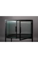 Black Framed Glass Cabinet | Dutchbone Boli | Oroatrade.com