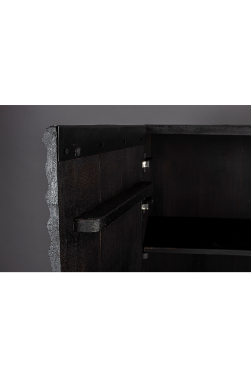 Black Acacia Modern Cabinet | Dutchbone Coals | Oroatrade.com