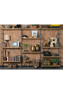 5-Shelf Storage Cabinet | Dutchbone Iron | Oroatrade.com