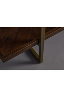 Acacia Wood 4-Shelf Bookcase | Dutchbone Class | Oroatrade.com