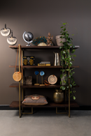 Acacia Wood 4-Shelf Bookcase | Dutchbone Class | Oroatrade.com