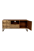 Art Deco Brass Sideboard | Dutchbone Volan | Oroatrade.com