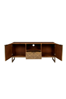 Art Deco Brass Sideboard | Dutchbone Volan | Oroatrade.com