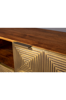 Art Deco Brass Sideboard | Dutchbone Volan | Oroatrade.com