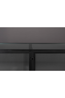Black Framed Glass Sideboard | Dutchbone Boli | Oroatrade.com