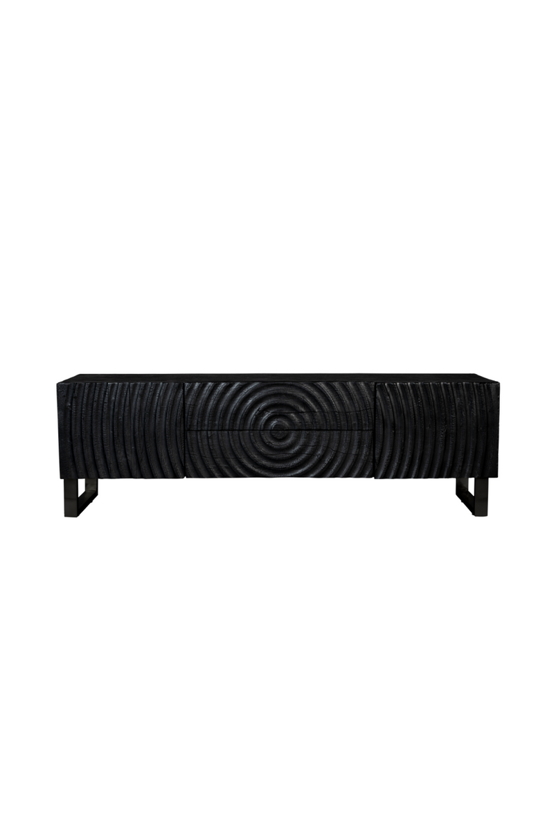 Black Acacia Modern Sideboard | Dutchbone Coals | Oroatrade.com