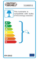 Iron Floor Lamp | Dutchbone Eclipse | Oroatrade.com