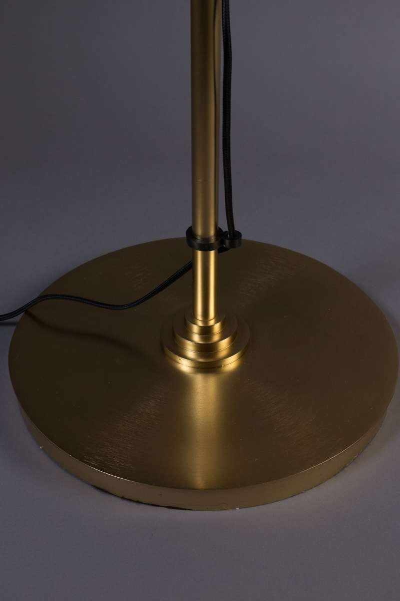 Brass 2-Light Floor Lamp | Dutchbone Karish | Oroatrade.com