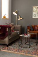 Brass 2-Light Floor Lamp | Dutchbone Karish | Oroatrade.com