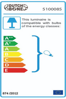 Mesh Tube Tripod Floor Lamp M | Dutchbone Archer | Oroatrade.com