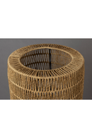 Cylindrical Jute Floor Lamp | Dutchbone Kari | Oroatrade.com