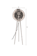 Industrial Tripod Floor Lamp | Dutchbone Meezan | Oroatrade.com
