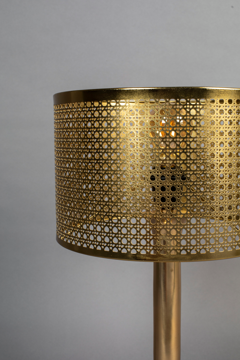 Polished Brass Table Lamp | Dutchbone Barun | Oroatrade.com