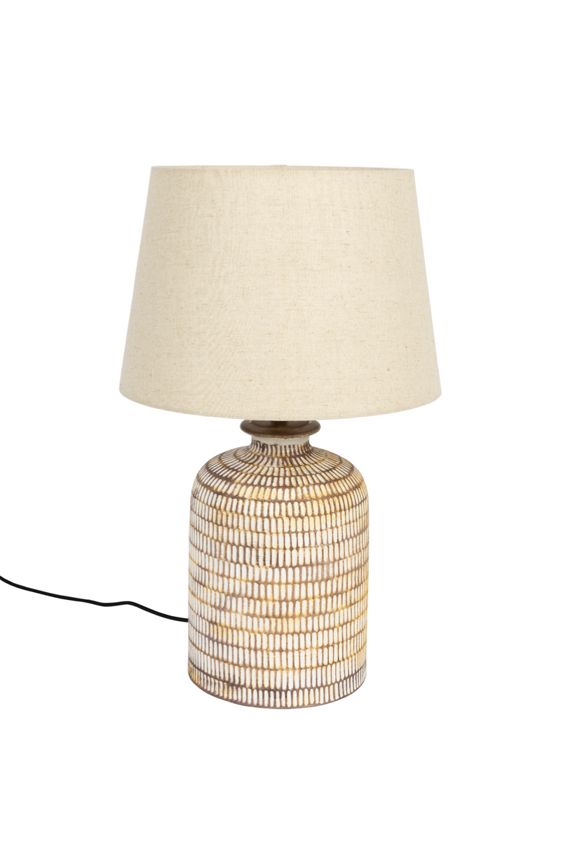 Ceramic Base Table Lamp | Dutchbone Russel | Oroatrade.com