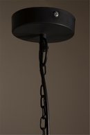 Black Metal Hanging Light | Dutchbone Raw | Oroatrade.com
