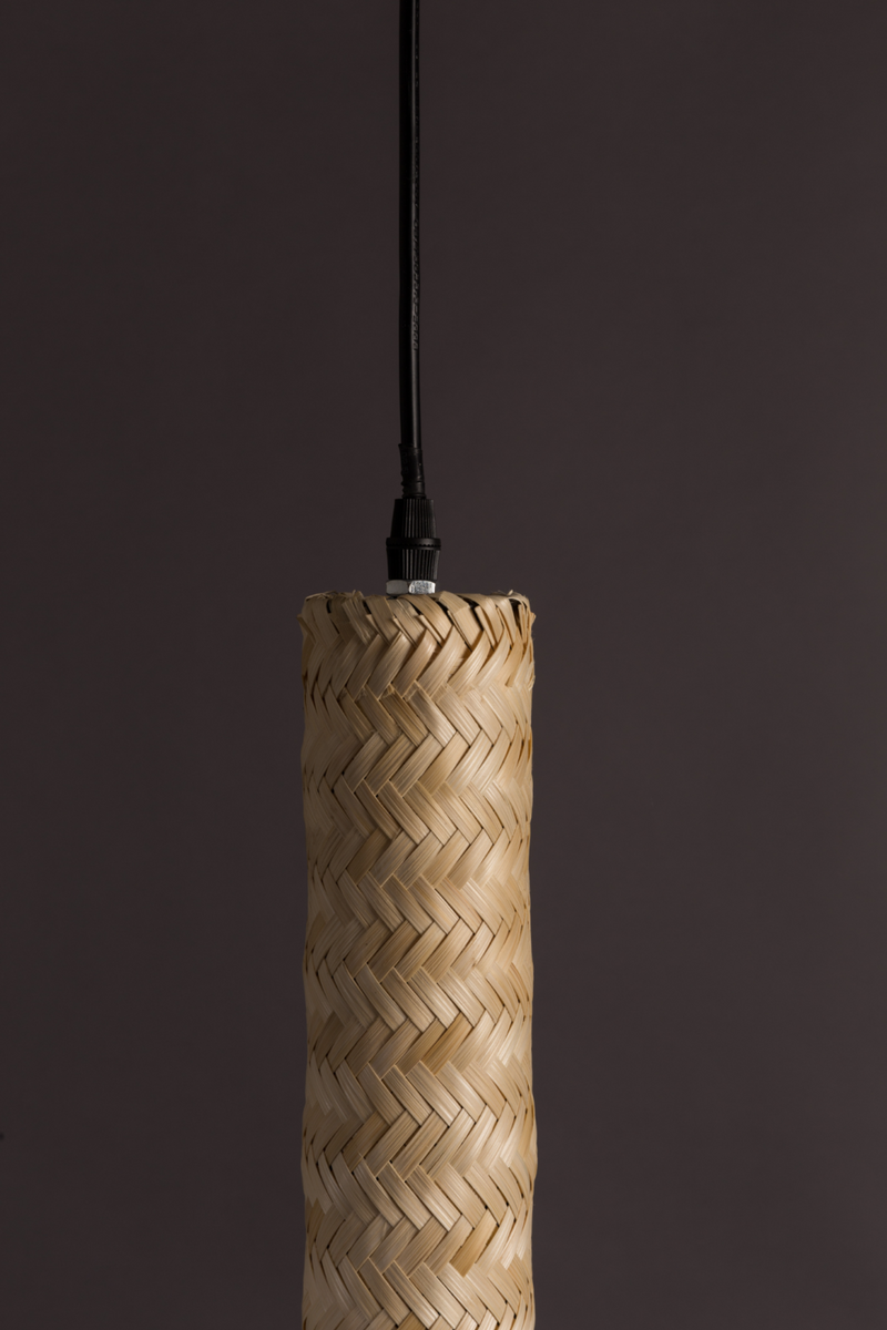 Braided Bamboo Pendant Lamp | Dutchbone Boo | Oroatrade.com
