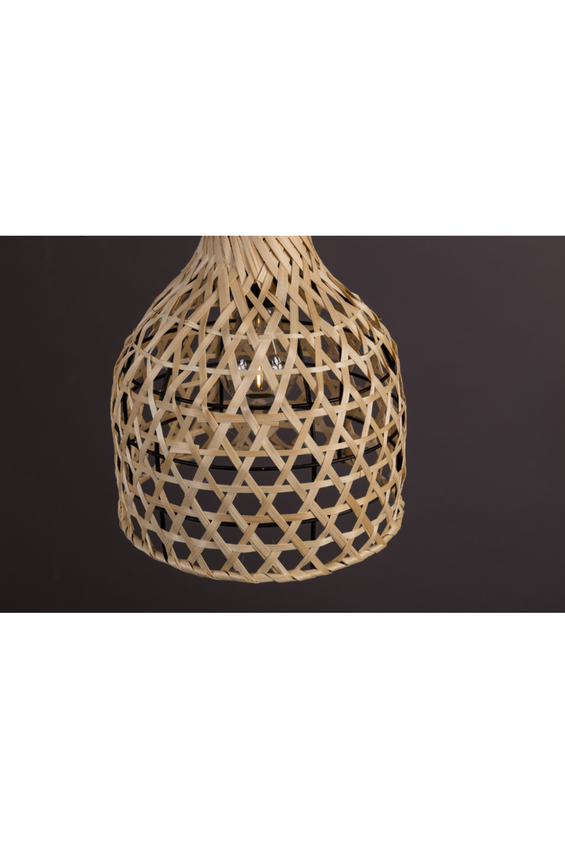 Braided Bamboo Pendant Lamp | Dutchbone Boo | Oroatrade.com