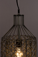 Gray Metal Weave Pendant Lamp | Dutchbone Jim | Oroatrade.com