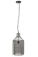 Gray Metal Weave Pendant Lamp | Dutchbone Jim | Oroatrade.com