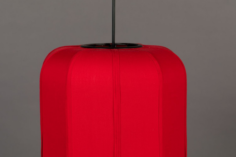 Red Lantern Pendant Lamp S | Dutchbone Suoni | Oroatrade.com