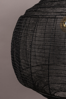 Round Black Pendant Lamp | Dutchbone Meezan | Oroatrade.com