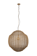 Round Gold Pendant Lamp | Dutchbone Meezan | Oroatrade.com