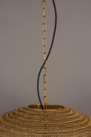 Round Gold Pendant Lamp | Dutchbone Meezan | Oroatrade.com