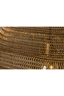 Round Gold Pendant Lamp | Dutchbone Meezan | Oroatrade.com