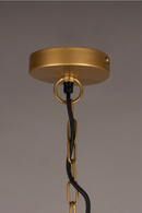 Round Gold Pendant Lamp | Dutchbone Meezan | Oroatrade.com